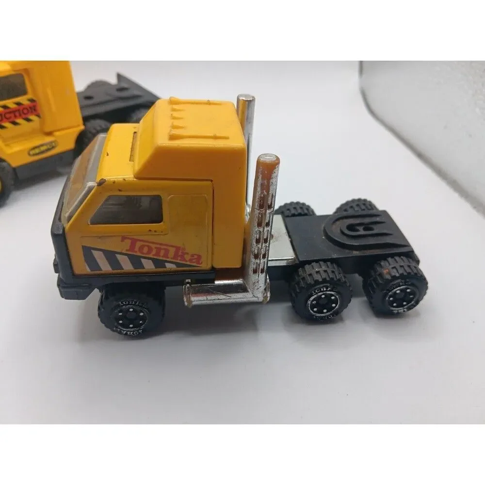 Lot Of 4 Toy Truck Cabs 3 Vintage TONKA TRUCK Cabs For Semi + 1989 Remco Truck